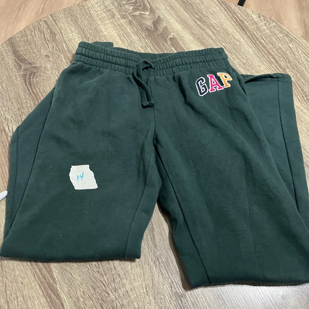 GAP Kids Dark Green Joggers